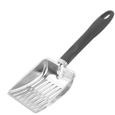 Setaccio per cenere da , setaccio per cenere scavato, per braciere, resistente al calore, per la pulizia del braciere, paletta per carbone in acciaio inox