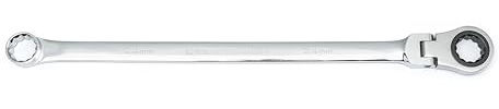 GEARWRENCH Gearbox 12 Pt. XL Flex Head Double Box Ratcheting Wrench, 24mm - 86024,Black
