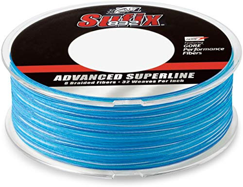 Sufix 832 Braid 50 Lb Coastal 660-250CC: 832 Braid 50 Lb Coastal Camo, One Size