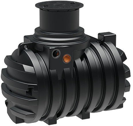 STABILO Sanitaer Kunststoff PE Erdtank Set-4 2200l Regenwassertank Zisterne Regenwasserspeicher Regenwasser Wassertank Regentank unterirdisch Garten