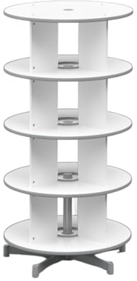 Moll Depotfile Ordnerdrehsäule | drehbarer Aktenschrank individuell erweiterbar | platzsparendes Ordnungssystem | Flexibles Aktenrondell für Büro & Zuhause | flexibel & funktional | Made in Germany