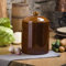 Sauerkrauttopf Keramikfass Steingut Einlegetopf Gurkentopf Tontopf Steinguttopf Gärtopf Keramiktopf Volumen (5L)