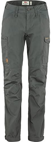 Fjällräven Damen Kaipak Trousers Curved W Pants, Basalt, 38W EU