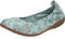 Josef Seibel Damen Klassische Ballerinas Fenja 01,Weite G (Normal),Halbschuhe,Sommerschuhe,Slipper,Ballerina-Schuhe,Grün (Mint-Multi),45 EU