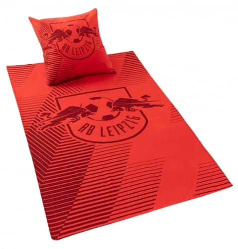 RB Leipzig Bed Linen Field Red 2-Piece 135 x 200 cm RBL