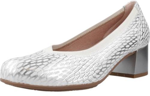PITILLOS - Zapato salón en Piel 10460 para: Mujer Color: Plata Talla: 37