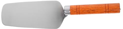 ANDRESLAD Cazzuola per Intonaco in Acciaio Inossidabile Impugnatura Ergonomica Utensile Professionale per Finitura Liscia di Muratura e Cemento Adatta per Progetti Interni ed Esterni