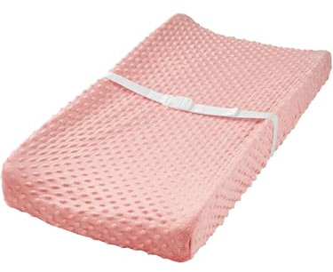 Simple Joys by Carter's Lot de 2 Housses de Matelas à Langer en Coton pour bébé, Rose poudré, Taille Unique