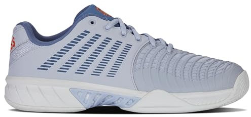 K-Swiss Herren Express Light 3 Tennis Shoe, Arctic/Infinity/SCRLT IBIS, 44.5 EU