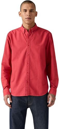 Levi's Hombre Camisa con Cuello Kent, Relaxed Fit