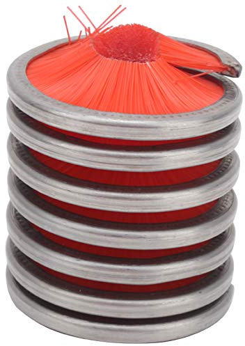 AJUNJIIL para limpiador de cuerdas de escalada, para cepillo de cuerda para exteriores, herramienta de lavado de cuerda de nailon, cepillo de limpieza resistente para equipo de