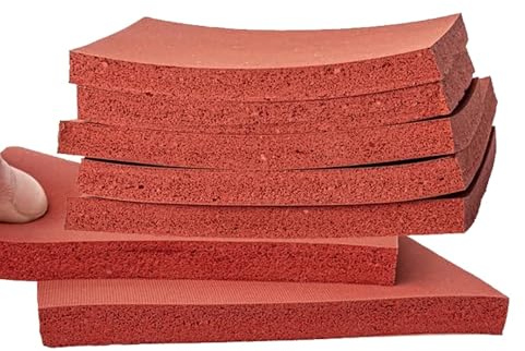 Sponge Foam Board ， 1pc Soft Sponge Foam Board for Laminating Machine/Pressing, Elastic Tensile Strength(200x300mm,5mm)