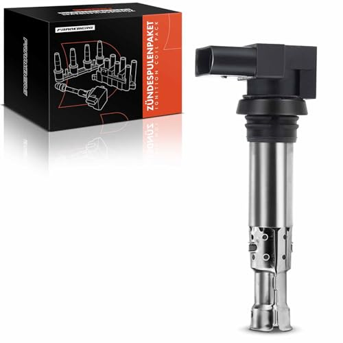Frankberg 1x Ignition Coil Ignition Module Compatible with A1 A2 A3 Bor.a Golf IV V VI Jett.a III Passa.t Polo Shara.n Tigua.n Toura.n Toledo Fabia Octavia Superb II Replace# 036905715