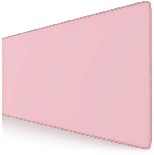 TITANWOLF – Alfombrilla Gaming XXL para ratón 900x400 – Mouse Pad - Precisión y Velocidad - Parte Inferior de Goma para una sujeción Estable - Antideslizante, Resistente al Agua – Motivo Rose