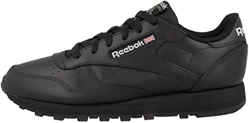Reebok Damen Classic Leather Sneaker,Cblack Cblack Pugry5,35.5 EU