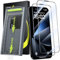 WSKEN for iPhone 16 Pro Screen Protector - [Top 9H+ Tempered Glass][Auto Dust-Remove][Zero Bubble] Full Coverage HD Military Grade 10X Shatterproof,Anti Fingerprint,Anti Scratch,2 Pack