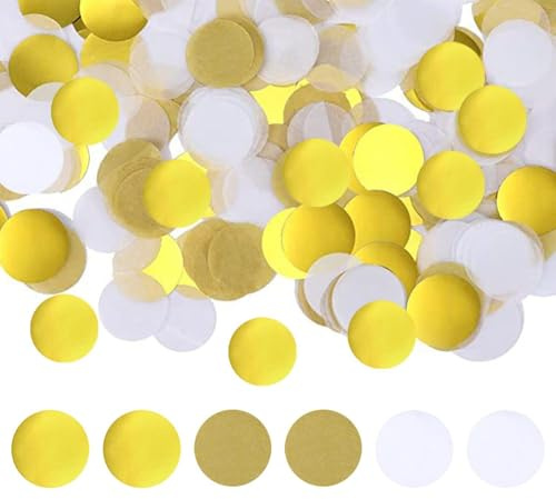 SLAXJNE Confeti Redondo De 50G, Confeti De Cumpleaños, Confeti De Lentejuelas para Fiesta, Decoración De Mesa, Adecuado para Bodas, Cumpleaños, Fiestas