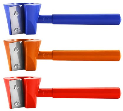 Affettaverdure a spirale, affettatrice a spirale, per carote, cetrioli, pelapatate e pelapatate, multifunzione, per verdure, frutta, verdura e verdura (blu, 14 x 3,5 cm)