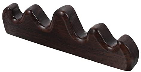 VILLCASE Holz Stift Behälter Bergform Design Für Kalligraphie Sumi Pinsel Schreibtisch Organizer Mit Feiner Verarbeitung Und Robustheit