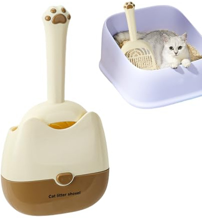 Pelle à litière avec support, maille fine à fixation murale, fournitures pour animaux de compagnie pour voyage, chiot, chaton, cheval, cour, nettoyage appartement, parc intérieur