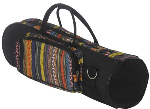 TOGEVAL Borsa per Tromba Oxford Leggera e Protettiva Tracolla Regolabile per Trasporto e Custodia Pratica dello Strumento Musicale Colore Casuale