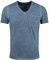 KEY LARGO Herren SODA New v-Neck T-Shirt, Flintstone Blue (1233), XL