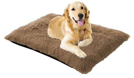Hundebett Hundebett-Matte, Orthopädisches Hundesofa Haustierbett, Weiches Rutschfest für Katzen Haustiere, Anti-Angst Rutschfestes Hundematte für Mittelgroße Hunde, Hundekorb Waschbar(70x50x8cm)