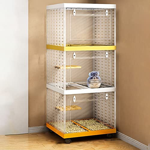 Kaninchenstall – Kleintierkäfig, Häschenkäfig für den Innenbereich, Meerschweinchenkäfig mit Rollen, Frettchenkäfig, Zuckergleiterkäfig, Chinchillakäfig für Kaninchen, Meerschweinchen, Hamster im Inne