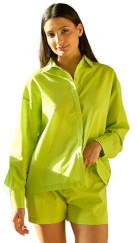 Sweet Dreams pyjamas-set för kvinnor, matcha-grön, storlek M