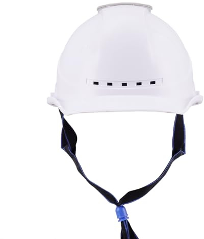 Cappello a ventaglio – Casco con ventola, casco da costruzione con ventola, in costruzione, casco di sicurezza regolabile per esterni, cappello a ventaglio per il cantiere