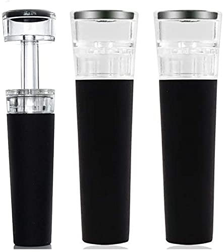 TapóN Botella Tapones De Botella Corchos De Vino Tapones Para VacíO 3 uds tapón de botella de corcho botella de champán tapón de bomba de aire sellado al vacío accesorios de barra de ahorro acce