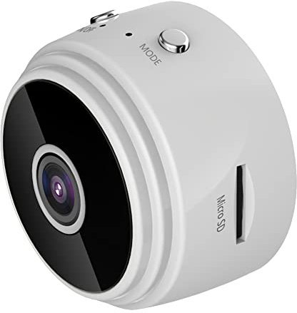 GROCKSTR A9 Mini Cámara 1080P Cámara IP Inteligente Seguridad Inalámbrica Magnética Mini Videocámara Cámara de Vigilancia Wifi