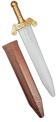Wicked Costumes Kids Roman Sword with Scabbard Toy Weapon