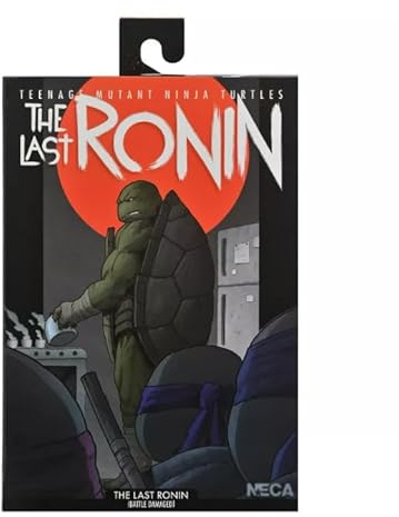 NECA Teenage Mutant Ninja Turtles The Last Ronin Action Figure, Battle Damaged