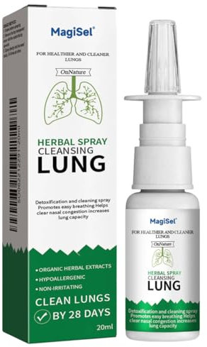 Spray nasal descongestionador natural, Respira Spray, Spray nasal de agua del mar natural, Spray Pediátrico, Descongestión Natural Eficaz y Limpieza, para la Higiene Diaria, Lavados Nasales 20ml