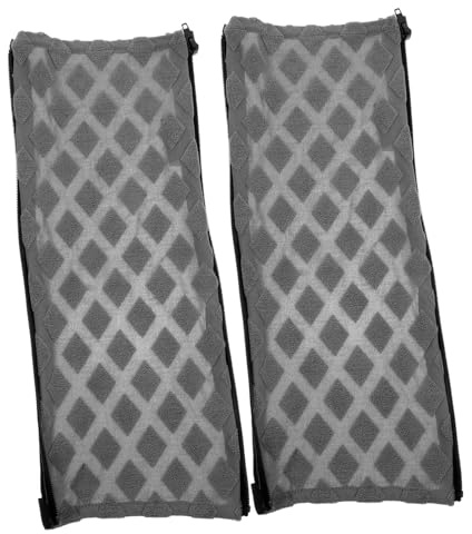 GARIOUANS 2 Piezas Fundas Reposabrazos Elásticas para Silla Oficina Antideslizante y Resistente al Sudor Protector Apoyabrazos para Sillón Gaming y Escritorio Color Gris