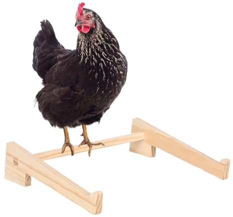 Posadero para Gallinero - Percha De Madera para Mascotas | Barra de Descanso para Corral de Aves y Juego - Soporte De Juego Y Descanso En Gallinero