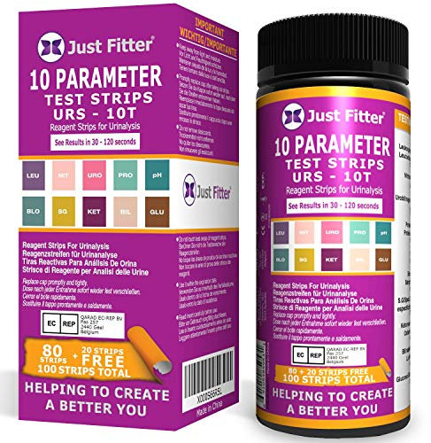 UTI Urine Test Strips. Urinary Tract Infection Strip. Simple, Fast, Accurate Results. Urinalysis Home Testing Stick Kit for Ketone, pH, Glucose, Nitrite, Leukocytes to Help Monitor Your Health.