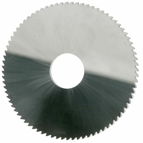 VHM Kreissägeblätter, Metall Sägeblatt, NE-Metalle Sägeblatt, Aluminium Kreissägeblatt GEFRABO Kreissäge Form A, DIN 1837 A, feinverzahnt Ø 15-200 mm, Sägeblatt (80 mm x 2,0 mm)