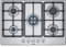 Plaque gaz Siemens EG7B5QB90 - 5 foyers
