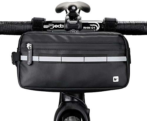 Rhinowalk Multifunction Bike Handlebar Bag - Waterproof Front Bag for Bicycle Frame and Shoulder Use
