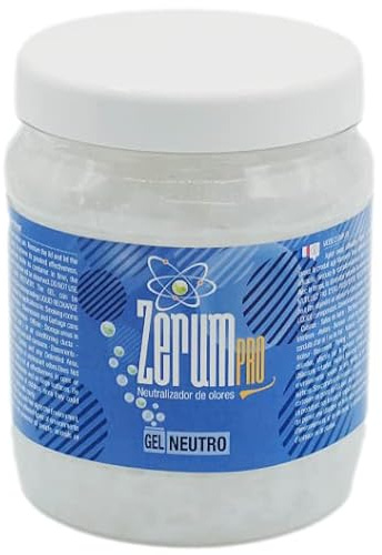 Neutralizador de olores Zerum-Pro Gel Neutro 900gr (Habitaciones, Conductos de ventilación, Salas fumador...)