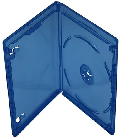 Generisch Viva Elite Blu-Ray-fodral – 12,5 mm – för 1 skiva – 100 stycken – blå