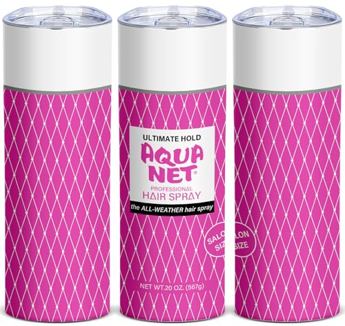 TUMBTU Funny Tumbler,Hairspray Tumbler 20oz,Gift for Women,Pink
