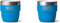 YETI Rambler Espresso Cup, Vacuum Insulated Stainless Steel Stackable Cup, Big Wave Blue, 2 Pack 4 oz (118 ml)