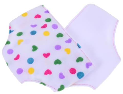 HAWILLOSCH 2pièces Lot de Culottes Réutilisables pour Poupées Vêtements De Poupée Ajustables Accessoires De Jeu pour Filles Imitation Soins De Garçon Fille