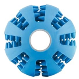 Hundeball mit Zahnpflege-Funktion Noppen Unzerstörbar,Intelligenzspielzeug,Hundezubehör,Kauspielzeug,Futterball Ø 7cm für Welpen,Kleine & Große Hunde,Robuste Bälle,Leckerli Ball,Zahnpflege Spielzeug