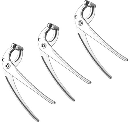 PHENOFICE 3pezzi Pinza Antiscivolo Per Piatti Morsetto Per Piastre Calde e Ciotole Clip Per Utensili Da Cucina Accessorio Facile Da Usare e