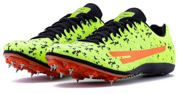 SEGA Aston Track & Field Running Spikes – Lightweight Sprint Racing Shoes with Metal Spikes, Breathable Athletics Shoes for Men & Women, Cross Country & Track