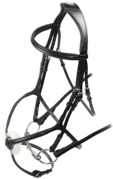 Shires Velociti Grackle Bridle: Black: Cob